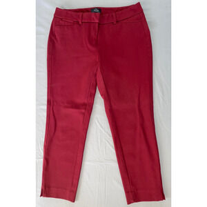 White House Black Market WHBM The Slim Straight Ponte Knit Pants, Trousers. 4P